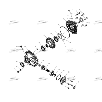 REAR HOUSING