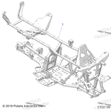 CHASSIS, FRAME A20SEG57A1/A4/A7/A9