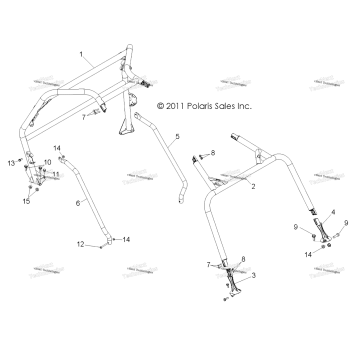 CHASSIS, CAB FRAME & SIDE BARS