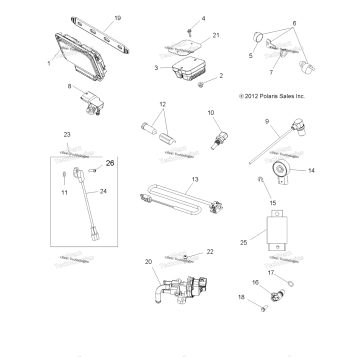 ELECTRICAL, SWITCHES, SENSORS, ECU & CONTROL MODULES