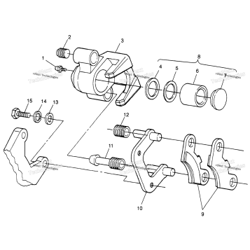 MIDDLE AXLE BRAKE N98AE50D