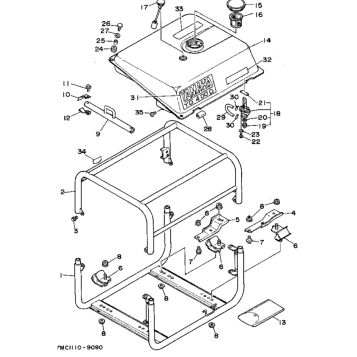 FRAME - FUEL TANK