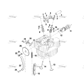 INTAKE & EXHAUST A00CK32AA