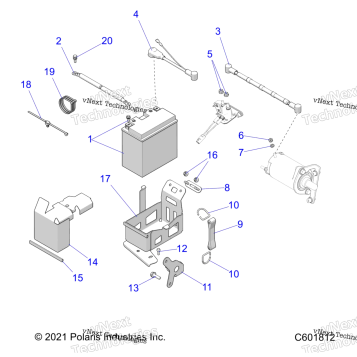 ELECTRICAL, BATTERY BOX ASM