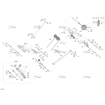 REAR SUSPENSION - UPPER SECTION - LE