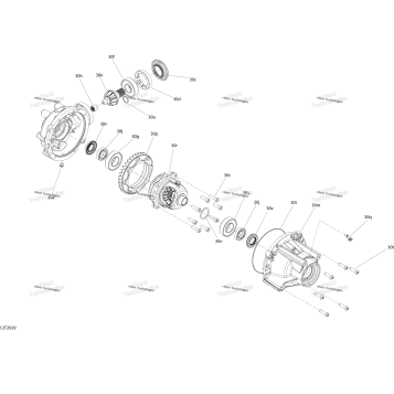 FRONT DRIVE - DIFFERENTIAL PARTS
