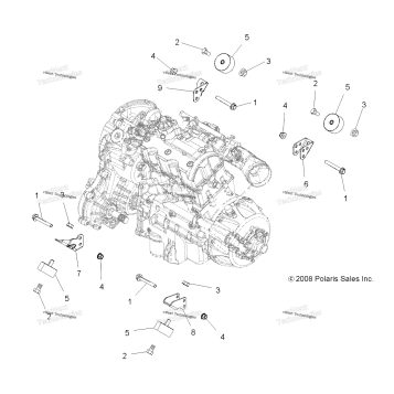 ENGINE, MOUNTING
