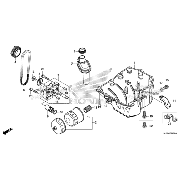 OIL PAN@OIL PUMP