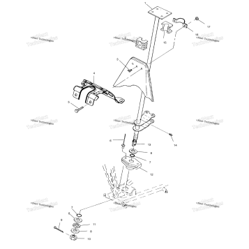 STEERING POST A01AA32AA