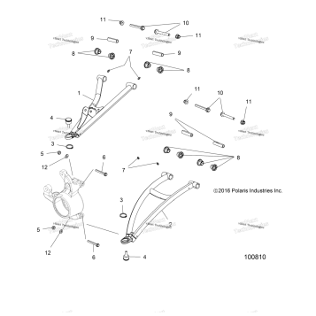 SUSPENSION, FRONT AARMS