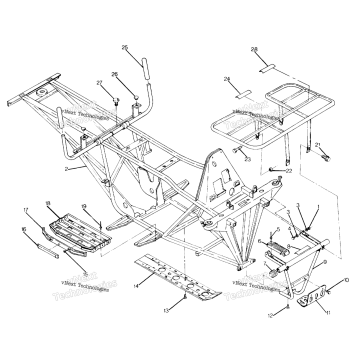 FRAME ASSEMBLY WITH RACKS