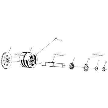 FRONT TIGHTENER MAGNUM 4X4 W97AC42A, SWEDISH MAGNUM 4X4 & NORWEG
