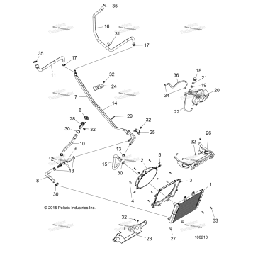 ENGINE, COOLING SYSTEM