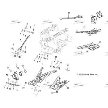 SUSPENSION, REAR
