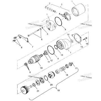 STARTING MOTOR SWEDISH 4X4 400L