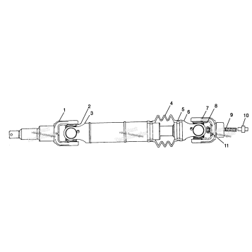 REAR DRIVE SHAFT
