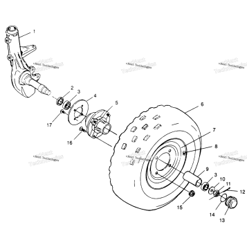 FRONT WHEEL W968540