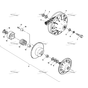 DRIVEN CLUTCH A01CH42AA