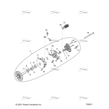 DRIVE TRAIN, PRIMARY CLUTCH