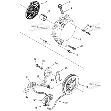 RECOIL STARTER 2X4 300