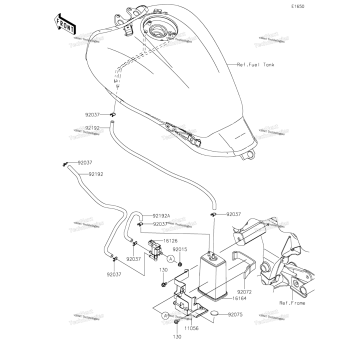 FUEL EVAPORATIVE SYSTEM(CA)