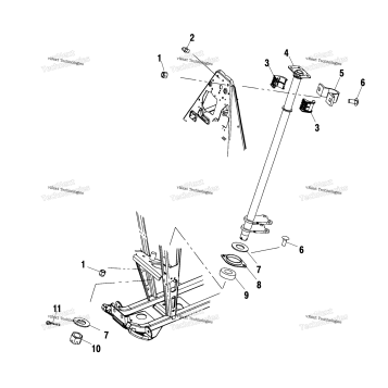 STEERING POST A01CH42AA