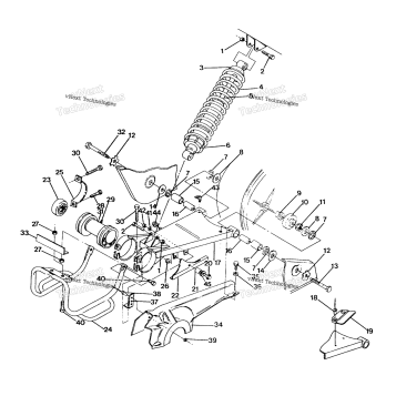 SWING ARM WELDMENT 250 4X6 / (4922902290029A)