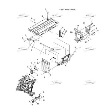 RACK MOUNTING, FRONT & BUMPER MOUNTING