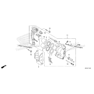 FRONT BRAKE CALIPER