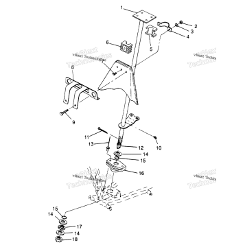 STEERING POST ASSEMBLY TRAIL BLAZER
