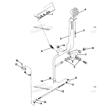 SHIFT LINKAGE ASSEMBLY UPDATED 5/90
