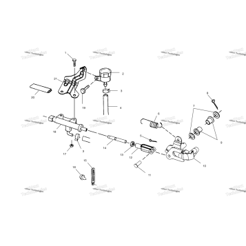 REAR BRAKE MASTER CYLINDER
