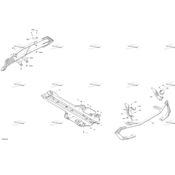 BODY - SKID PLATE AND BUMPER