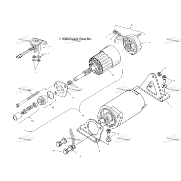 STARTING MOTOR S04ND7CS/CSA/8CS/CSA/CSB