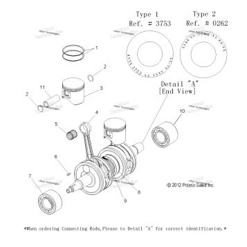 ENGINE, PISTON & CRANKSHAFT