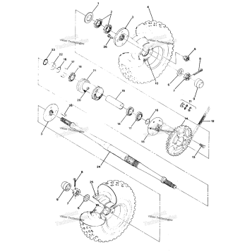 REAR WHEEL DRIVE ASSEMBLY TRAIL BOSS UPDATE