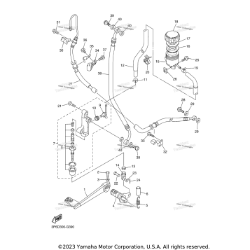 REAR MASTER CYLINDER