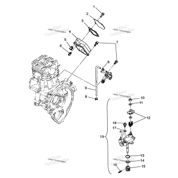 OIL PUMP SPORTSMAN 4X4