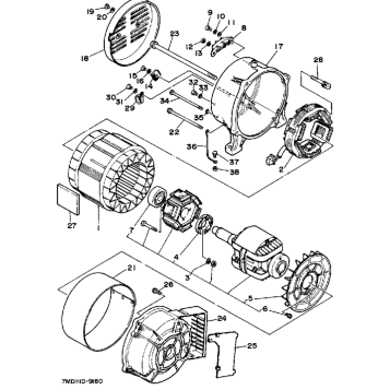 GENERATOR EF5000EA
