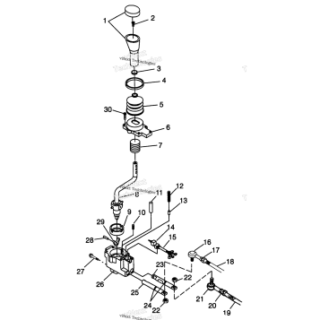 GEAR SELECTOR XPLORER 400L