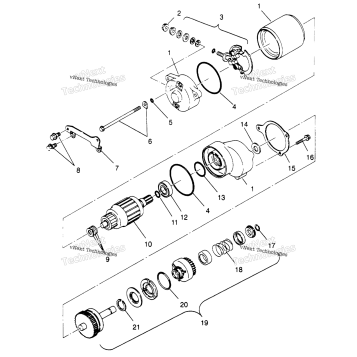 STARTING MOTOR 4X4 400L