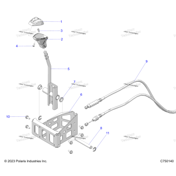 DRIVE TRAIN, GEAR SELECTOR