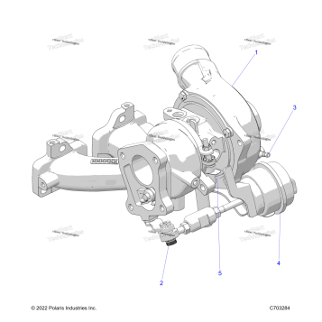 ENGINE, TURBO CHARGER