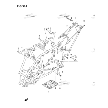 FRAME (MODEL K5/K6/K7)