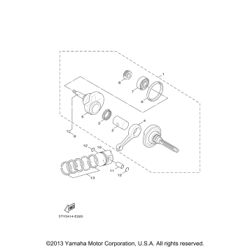 CRANKSHAFT PISTON
