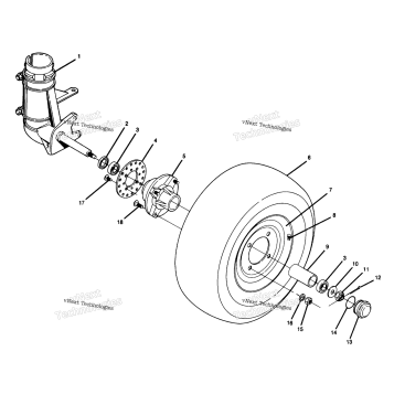 FRONT WHEEL ASSEMBLY
