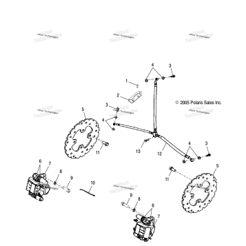 BRAKE, FRONT /VB