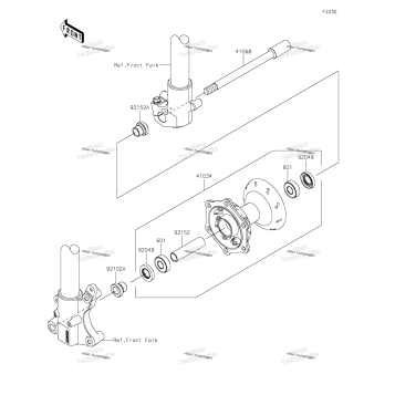 FRONT HUB