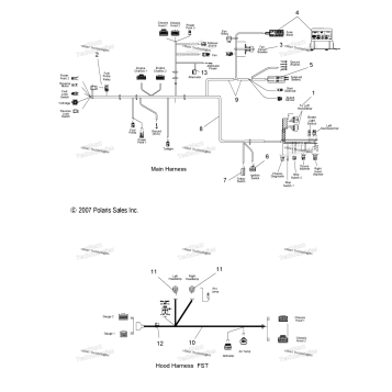 ELECTRICAL, WIRE HARNESS, MAIN
