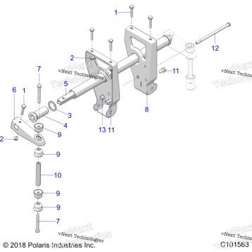 SUSPENSION, TORSION BAR